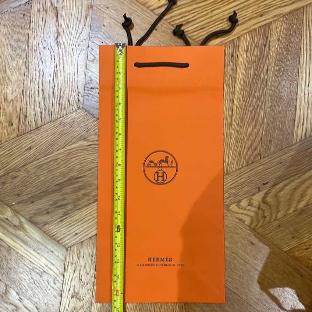 Authentic Hermes Shopping Bag